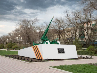 Памятник истории «Памятная 85 мм зенитная пушка».